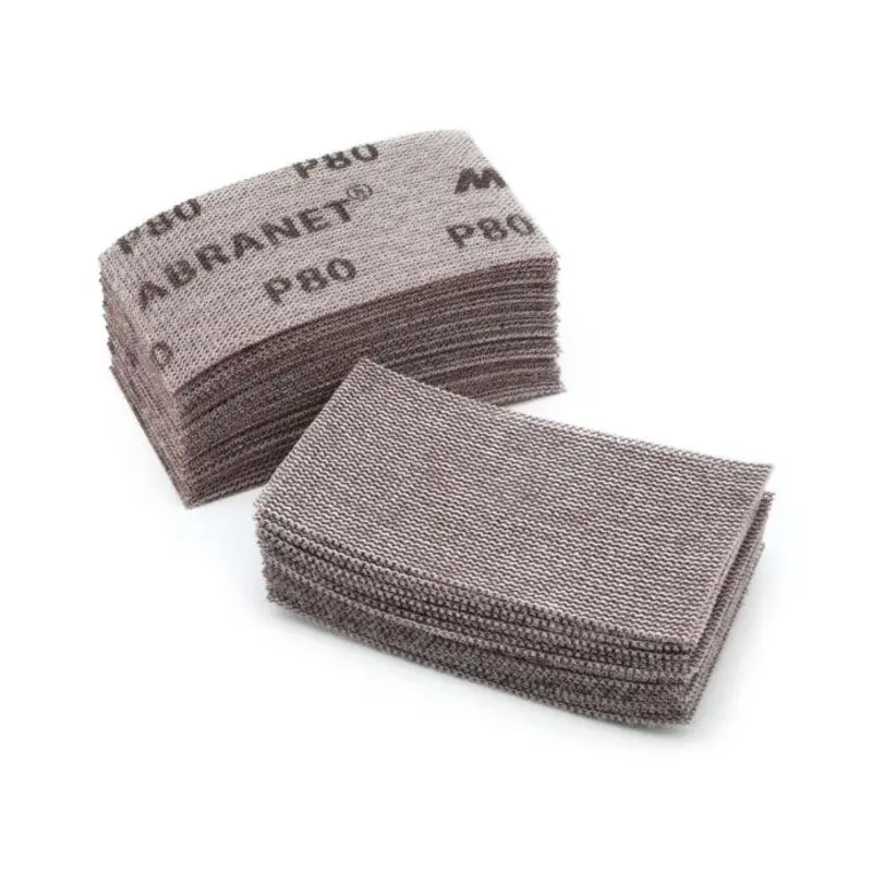 Mirka 70 x 125mm Abranet Strips 240 Grit  Pk50