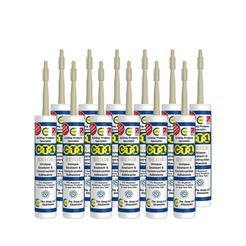 CT1 Beige TRIBRID Multi Purpose Sealant & Adhesive - 290ml x12