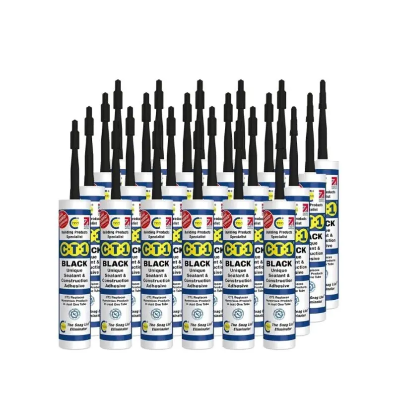 CT1 Black TRIBRID Multi Purpose Sealant & Adhesive - 290ml x24