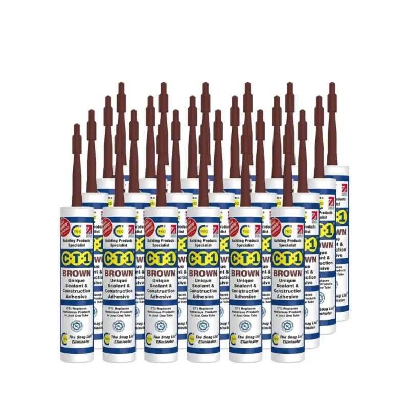 CT1 Brown TRIBRID Multi Purpose Sealant & Adhesive - 290ml x24