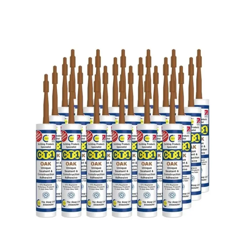 CT1 Oak TRIBRID Multi Purpose Sealant & Adhesive - 290ml x24