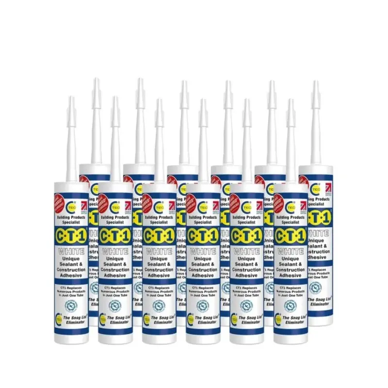 CT1 White TRIBRID Multi Purpose Sealant & Adhesive - 290ml x12