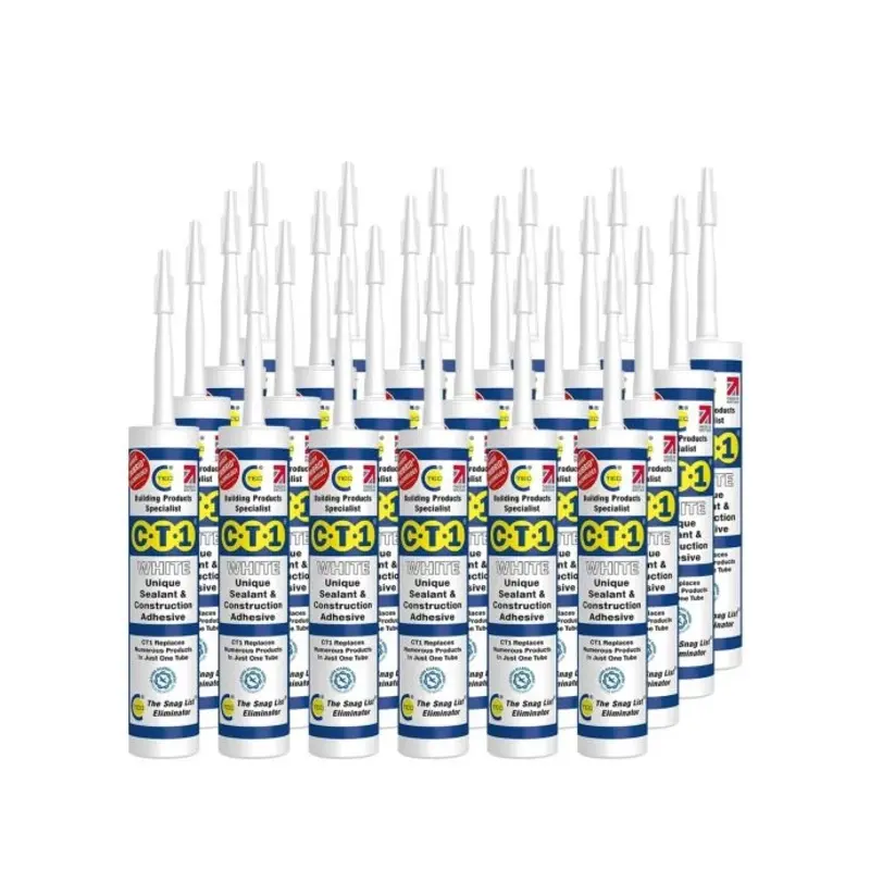 CT1 White TRIBRID Multi Purpose Sealant & Adhesive - 290ml x24