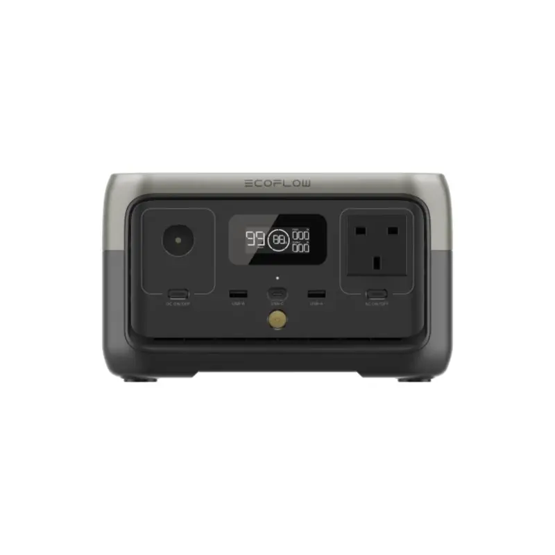 EcoFlow 298323 RIVER 2 - 256Wh / 300W Portable Power Station