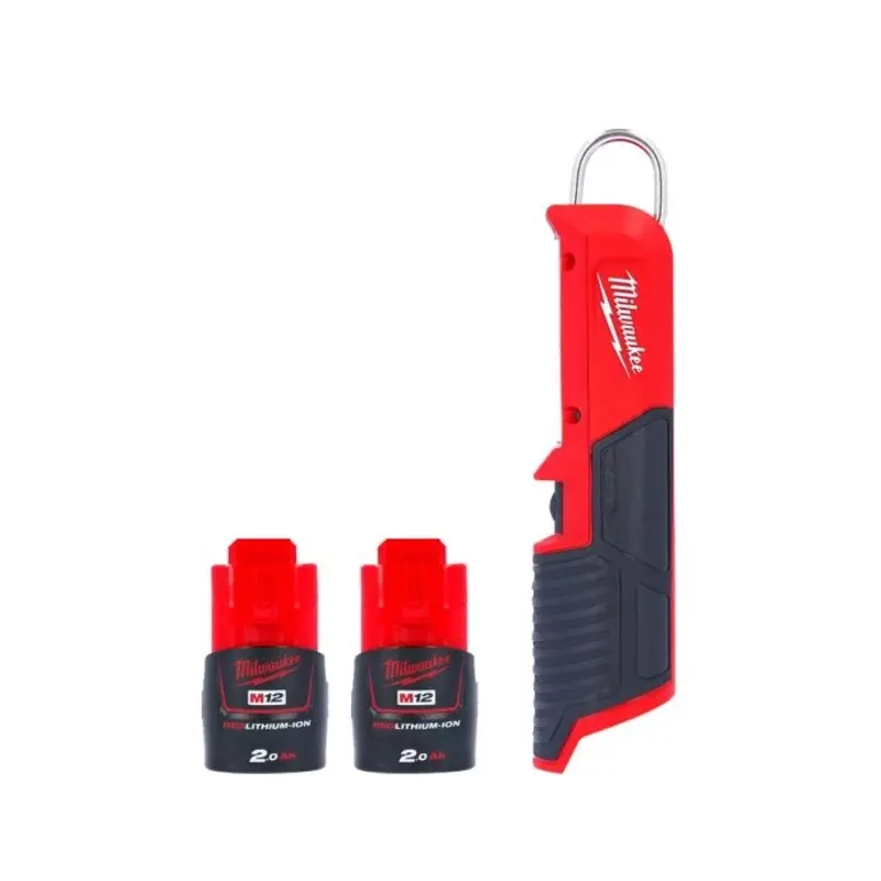 Milwaukee M12SL 12V Cordless LED Light Stick With 2 x 2.0Ah Batteries