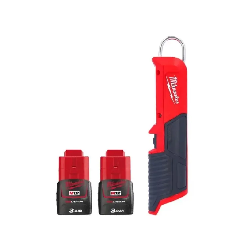Milwaukee M12SL 12V Cordless LED Light Stick With 2 x 3.0Ah Batteries
