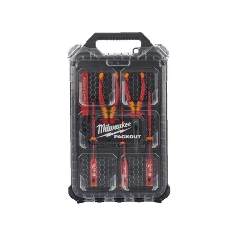 Milwaukee 4932493599 7 Piece PACKOUT Compact Electrician Set