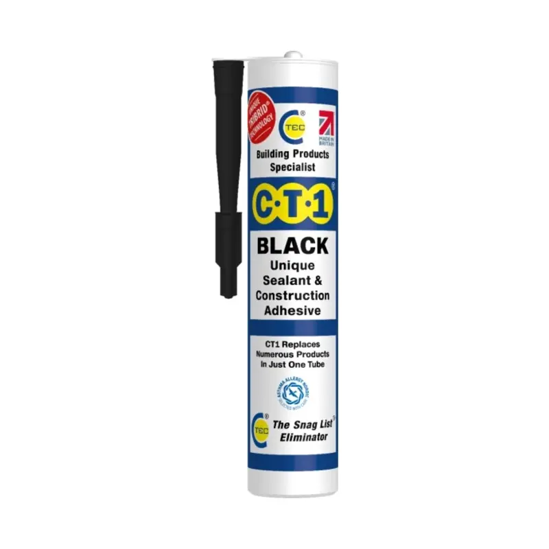 CT1 Black TRIBRID Multi Purpose Sealant & Adhesive - 290ml