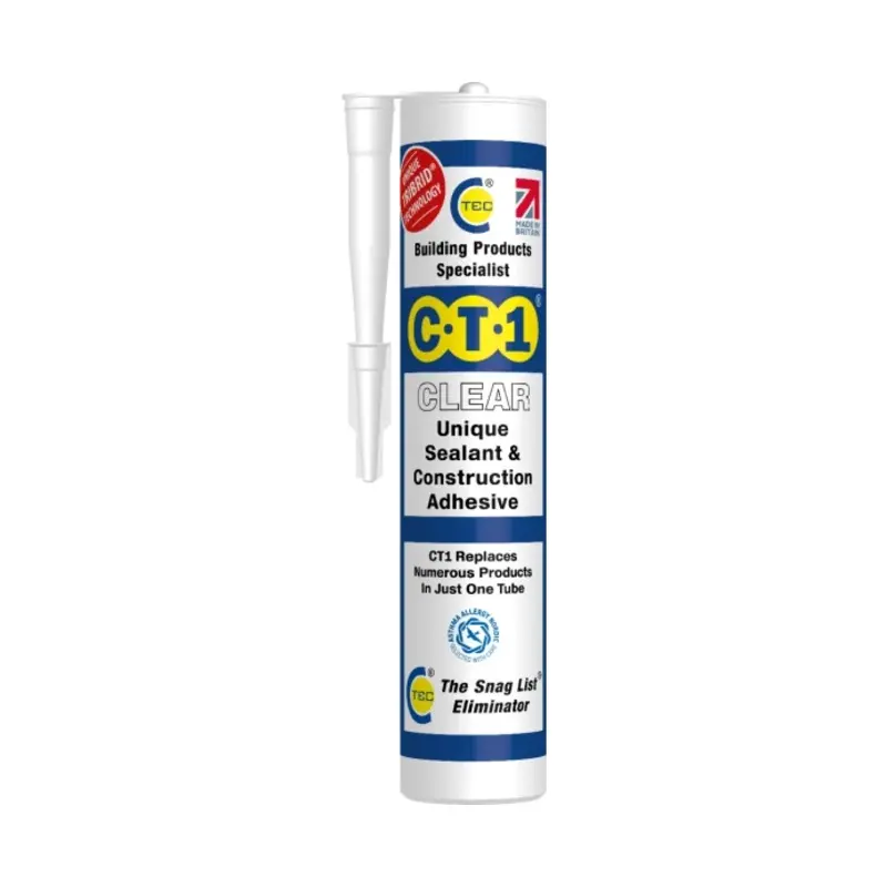 CT1 Clear TRIBRID Multi Purpose Sealant & Adhesive - 290ml