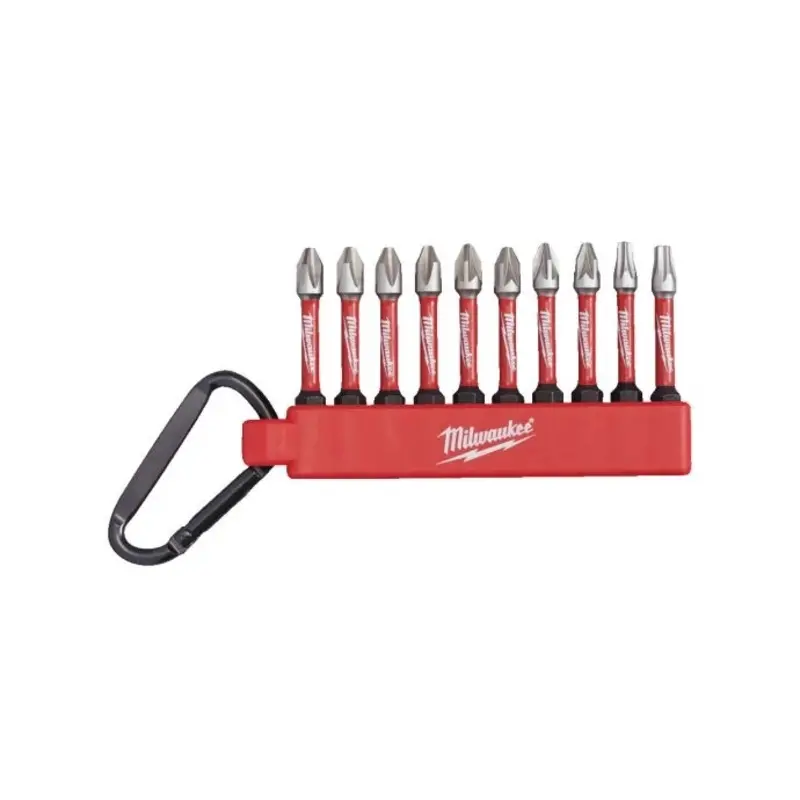 Milwaukee 4932492939 Shockwave Impact Duty Screwdriver Bit set 10 Piece