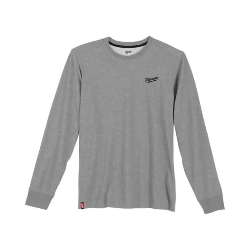 Milwaukee 4932492991 Hybrid Grey Long Sleeve T-Shirt XL
