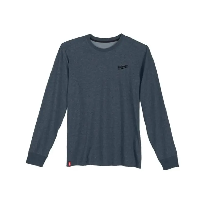Milwaukee 4932492994 Medium Blue Long Sleeve T-Shirt