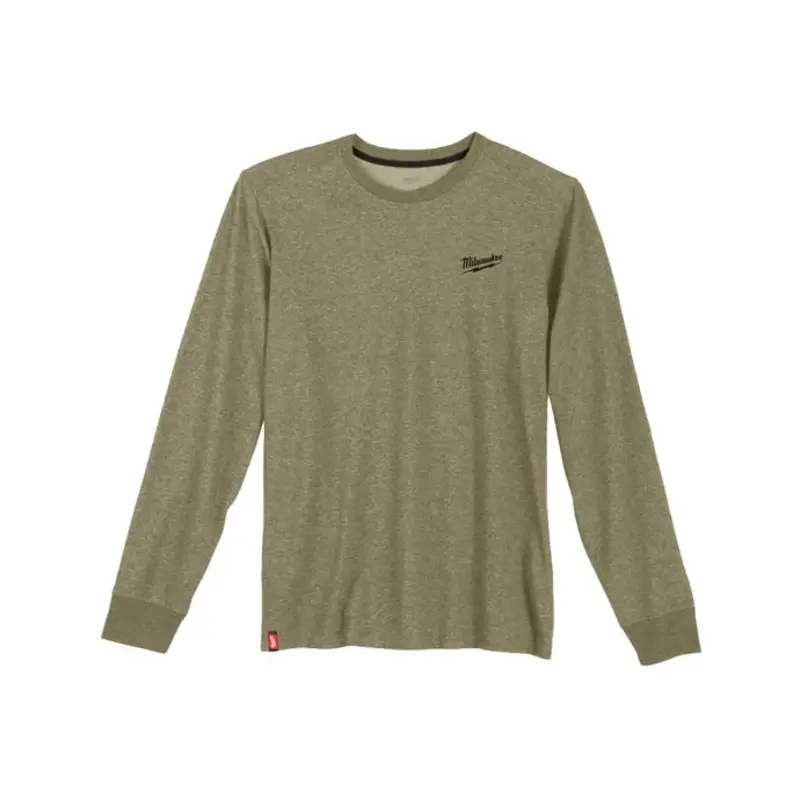 Milwaukee 4932493000 Large Green Long Sleeve T-Shirt