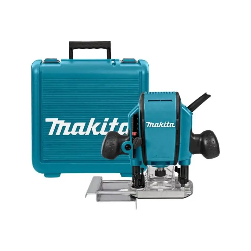 Makita Plunge Router RP0900X/2 Corded 240V 6/8mm 1/4" or 3/8" 35mm 900W With Case