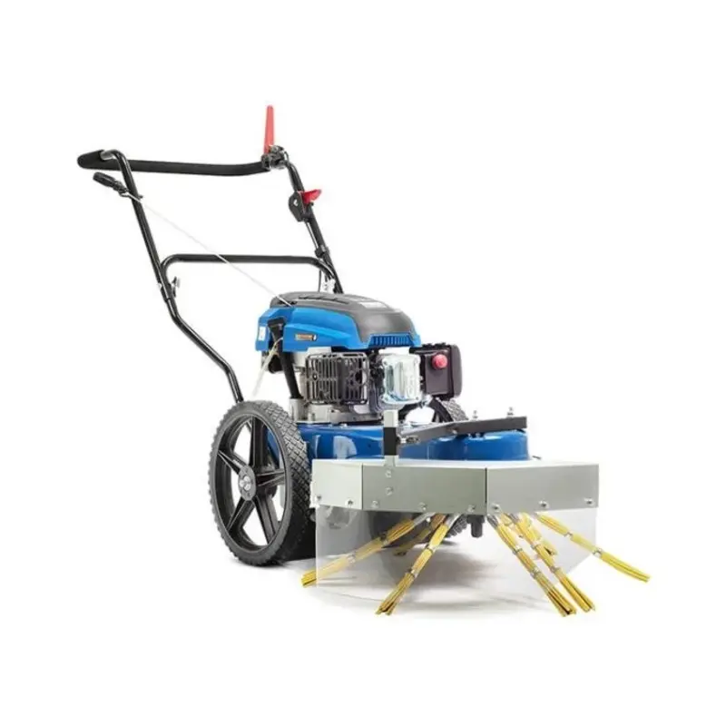 Hyundai 173cc Petrol Path Sweeper on Wheels 700mm Weeding Width 4-Stroke