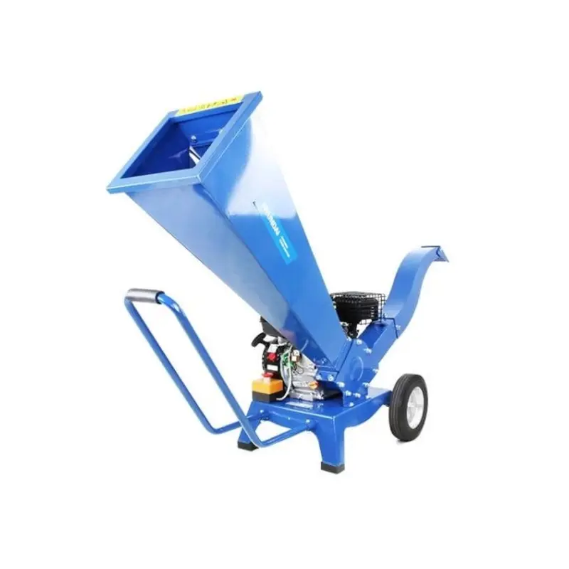 Hyundai 196cc 60mm Petrol Garden Wood Chipper, Shredder 4-Stroke Engine