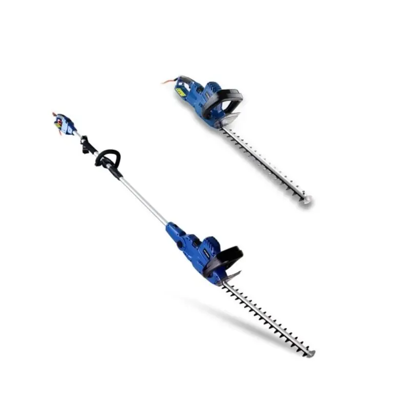 Hyundai 550W 440mm 2-in-1 Corded Electric Pole Hedge Trimmer and Pruner Convertible