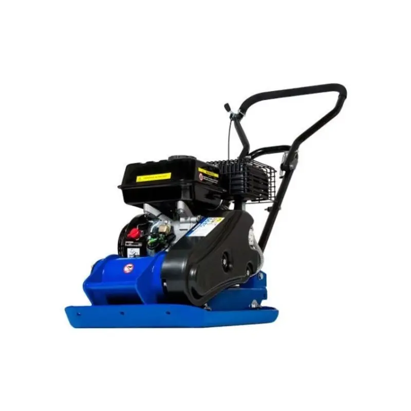 Hyundai 60kg, 37cm, 196cc Petrol Plate Compactor, Wheel Kit and Paving Pad