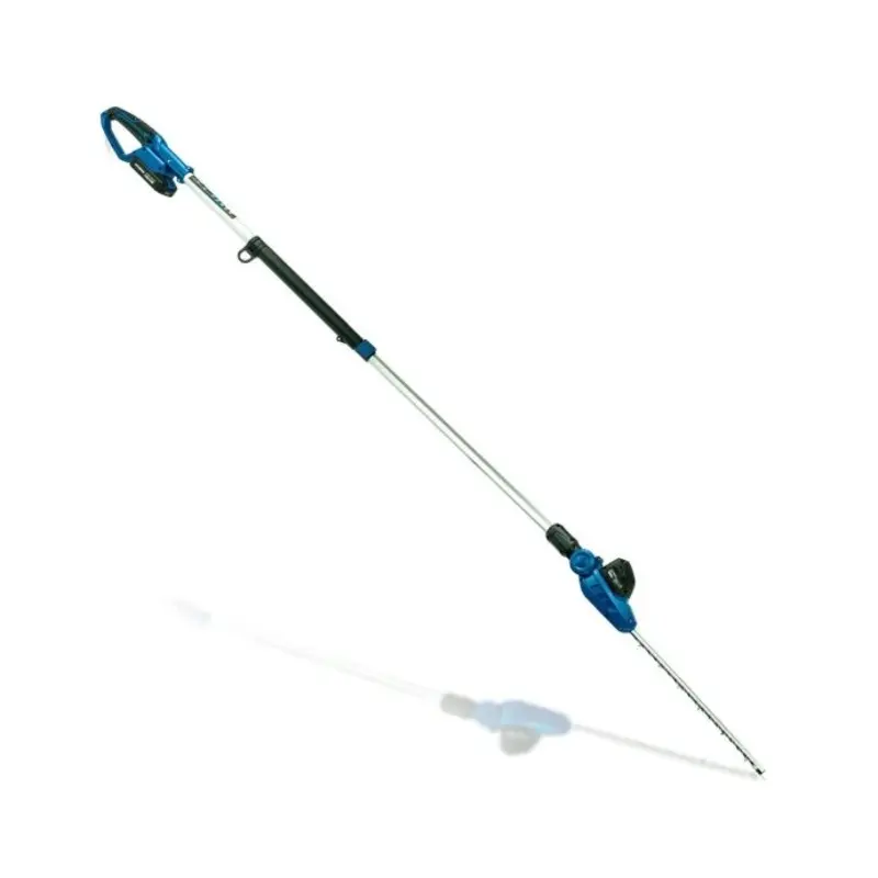 Hyundai 20V 410mm Cordless Long Reach Pole Hedge Trimmer 2Ah Li-Ion Battery