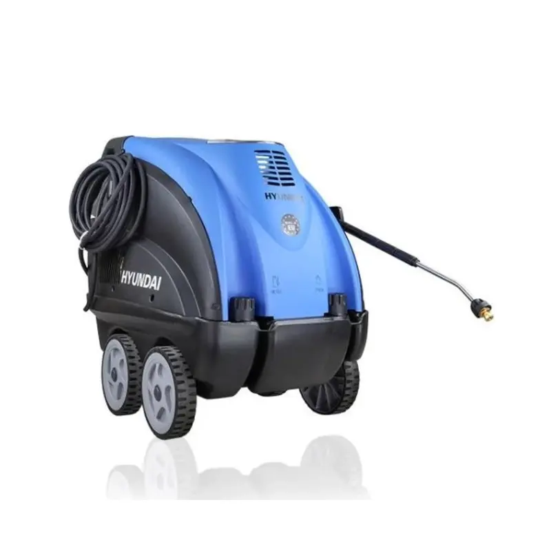 Hyundai 3050psi 210bar Hot Pressure Washer, 3-Phase, 110C 6.3kW Power Jet Washer
