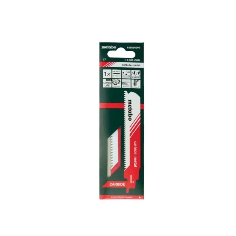 Metabo 626556000 Carbide Metal Saber Saw Blade - 150 x 1.25mm