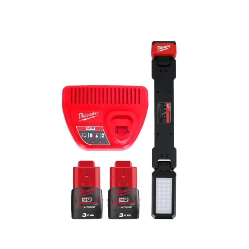 Milwaukee M12UCL 12V Under Carriage Work Light With 2 x 3.0Ah Batteries & Charger