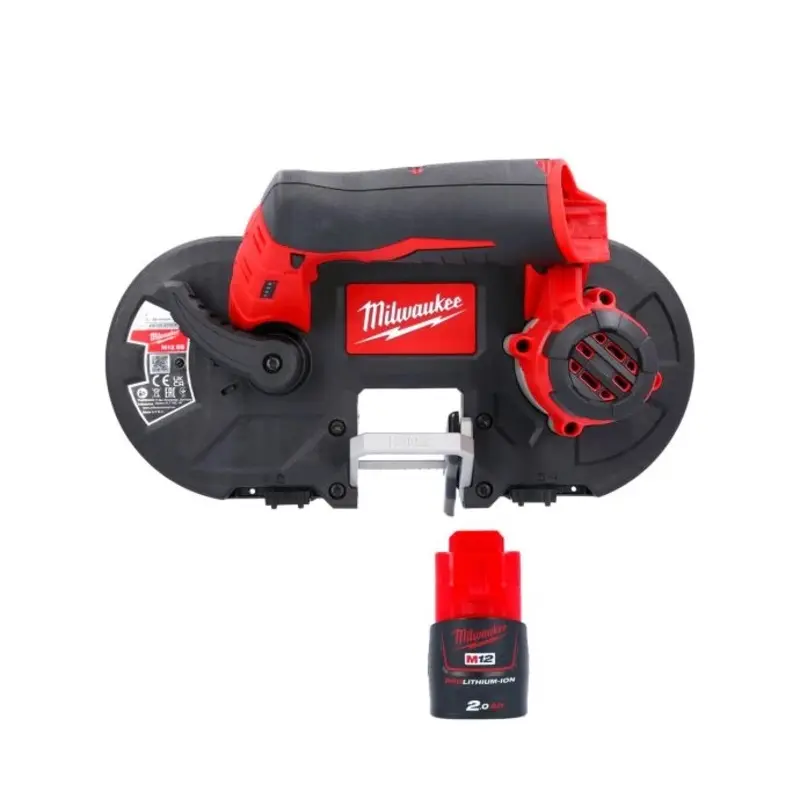 Milwaukee M12BS 12V Sub Compact Cordless Bandsaw With 1 x 2.0Ah Battery