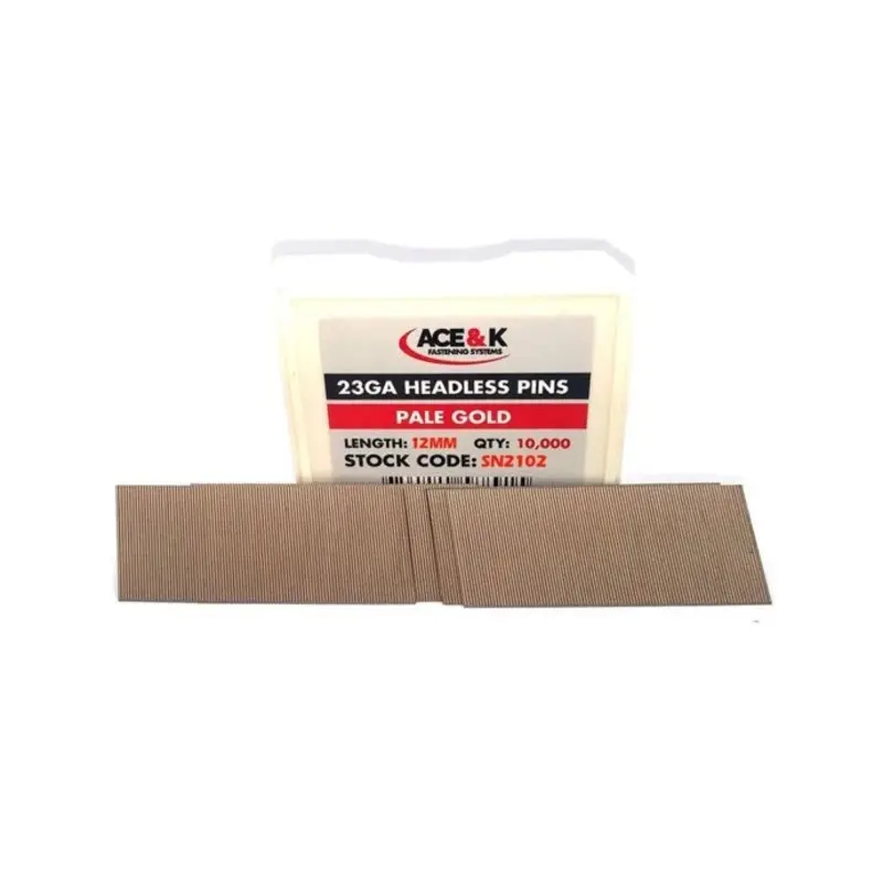 ACE & K SN2102 23 Gauge Liquor Headless Pin 12mm - Box Qty. 10000