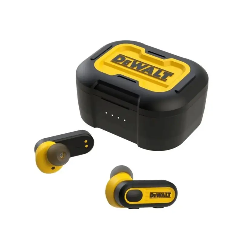 DeWalt 190-2092-DWE Pro-X1 Bluetooth Wireless Earbuds With Charging Case