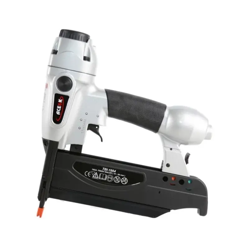 ACE & K AN1008A Pneumatic 16G 20-64mm 2nd Fix Straight Finish Nailer in Plastic Case