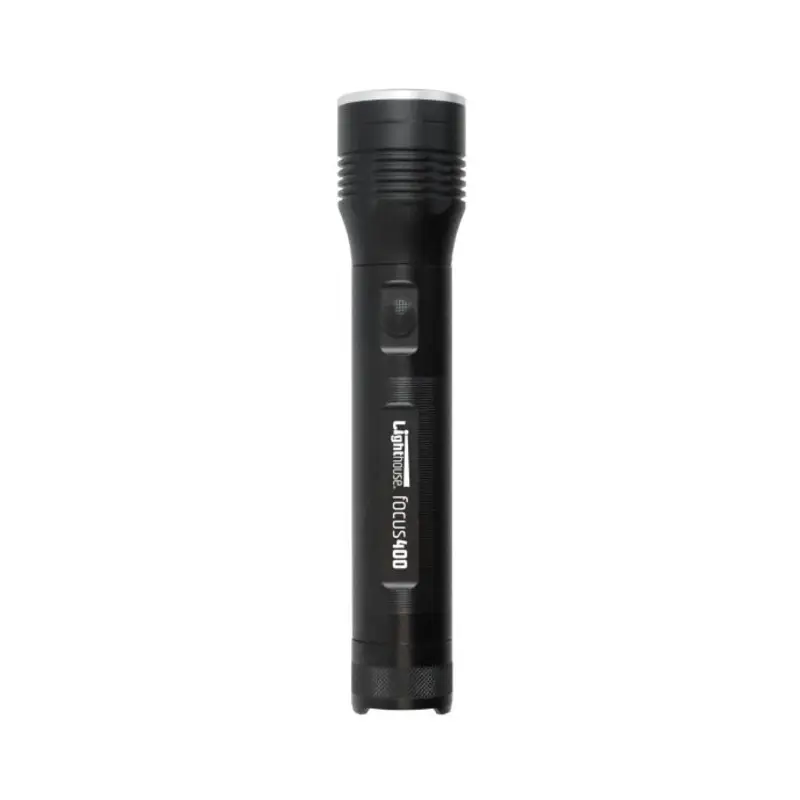 Lighthouse L/HEFOC400 Elite Focus 400 LED Torch 400 lumens With 2 x D Cell
