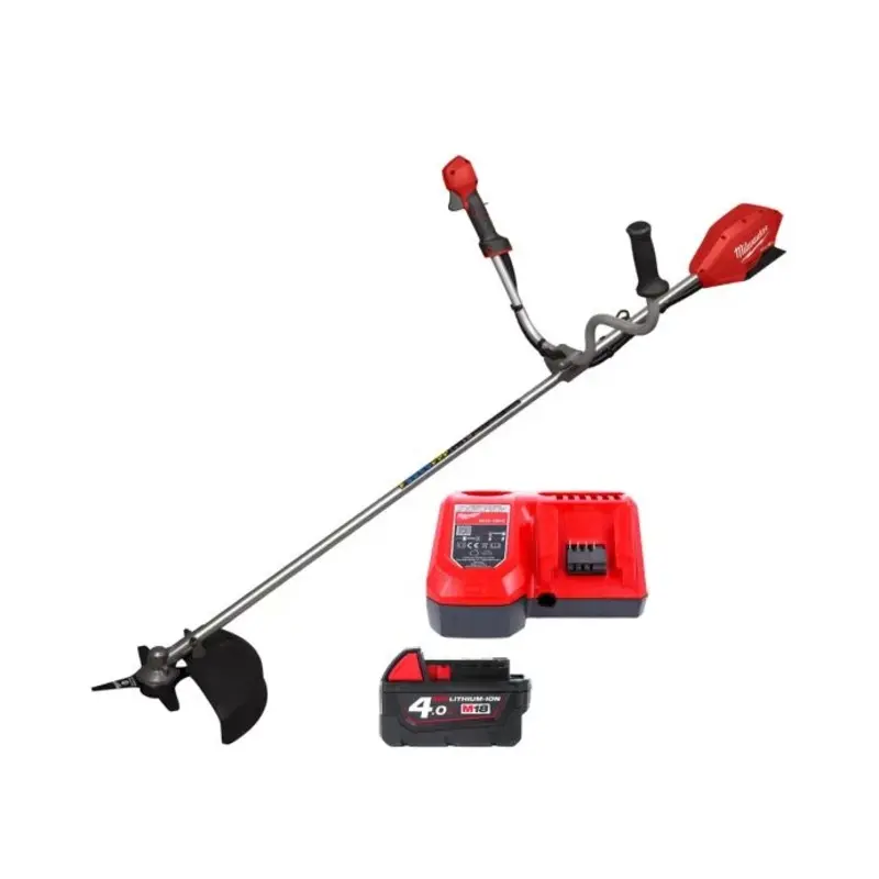 Milwaukee M18FBCU 18V Cordless FUEL Brush Cutter With 1 x 4.0Ah Battery & Charger