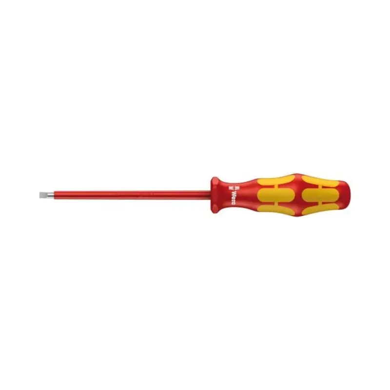 Wera WER006110 VDE Insulated 1000V Flat Screwdriver 3.5mm Tip - 05006110001