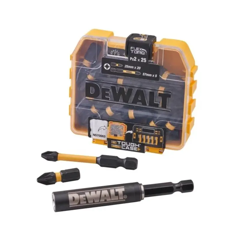 Dewalt XMS23PZ2SET 25 piece PZ2 Impact Bit Box