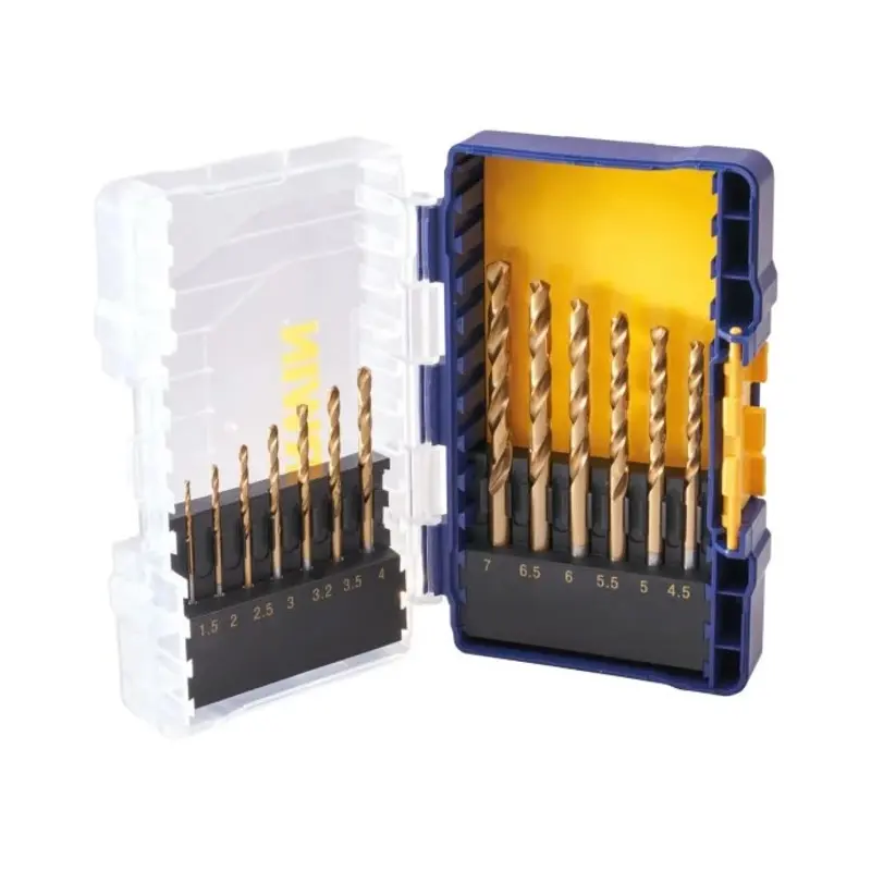 Irwin XMS23DRILL13 13 Piece HSS Pro Titanium Drill Bit Set