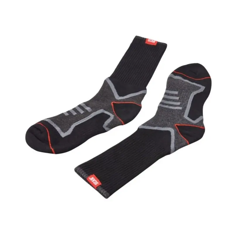 Scan XMS23SOCKTW Work Site Boot Socks Twin Pack