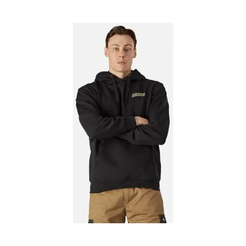 Dickies Stowe Graphic Hoodie - Size: M Colour: Black