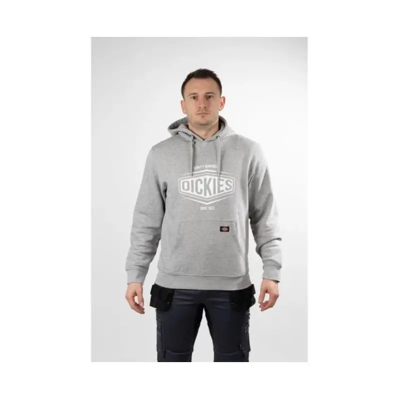 Dickies Rockfield Hoodie - Size: S Colour: Grey Melange