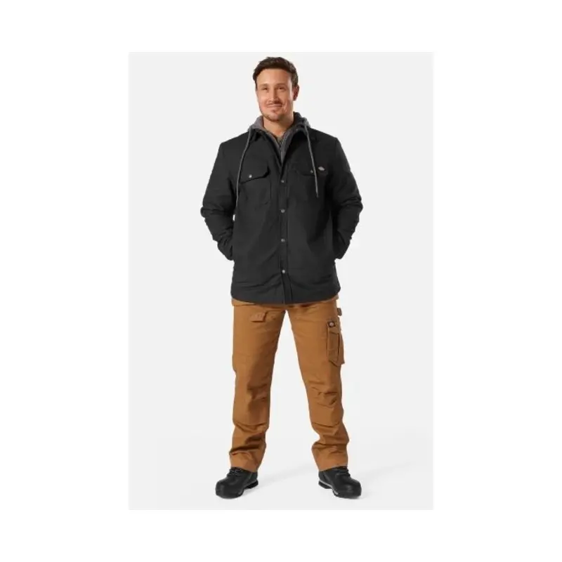 Dickies Duck Shirt Jacket - Size: XXL Colour: Black