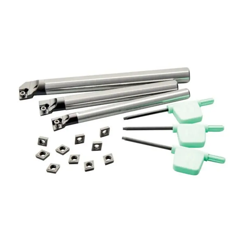 Dormer 14 Piece CCMT06 Inserts and Boring Bars Set  | MSC Industrial Supply Co.