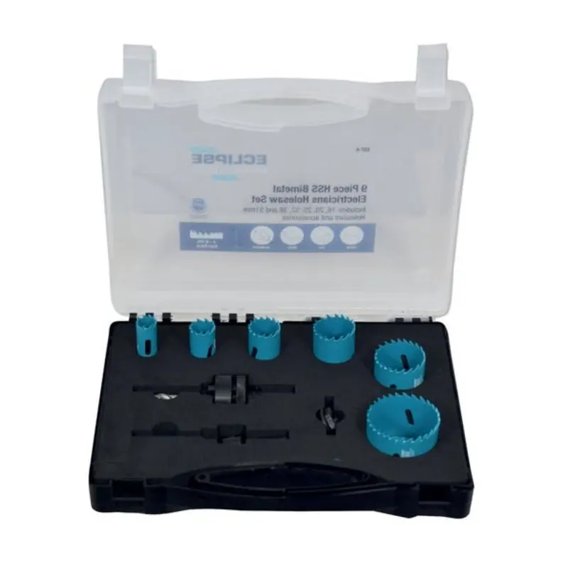 Eclipse Electricians Predator HSS Holesaw Set