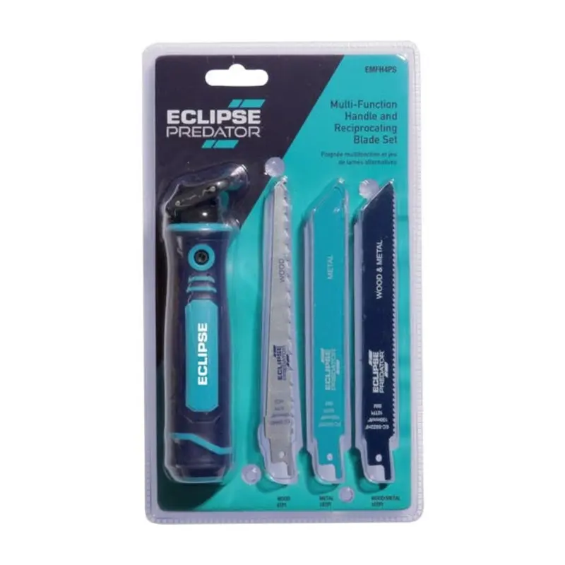 Eclipse Multi-Function Handle & Reciprocating Blade Sets  | MSC Industrial Supply Co.
