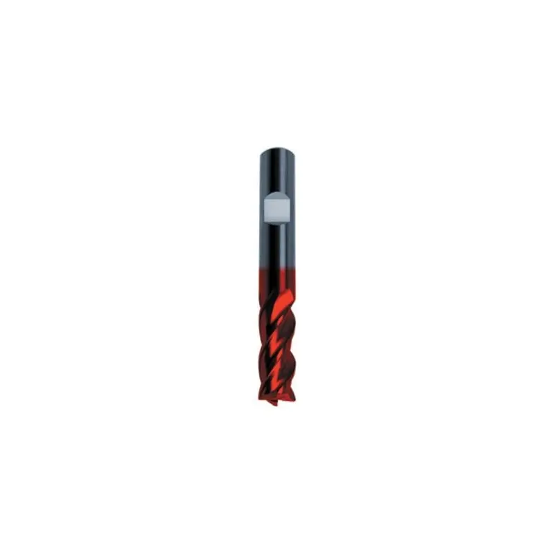 Guhring 5mm 5535 4 Flute Necked Extended Reach Fire Coated Weldon Shank End Mill