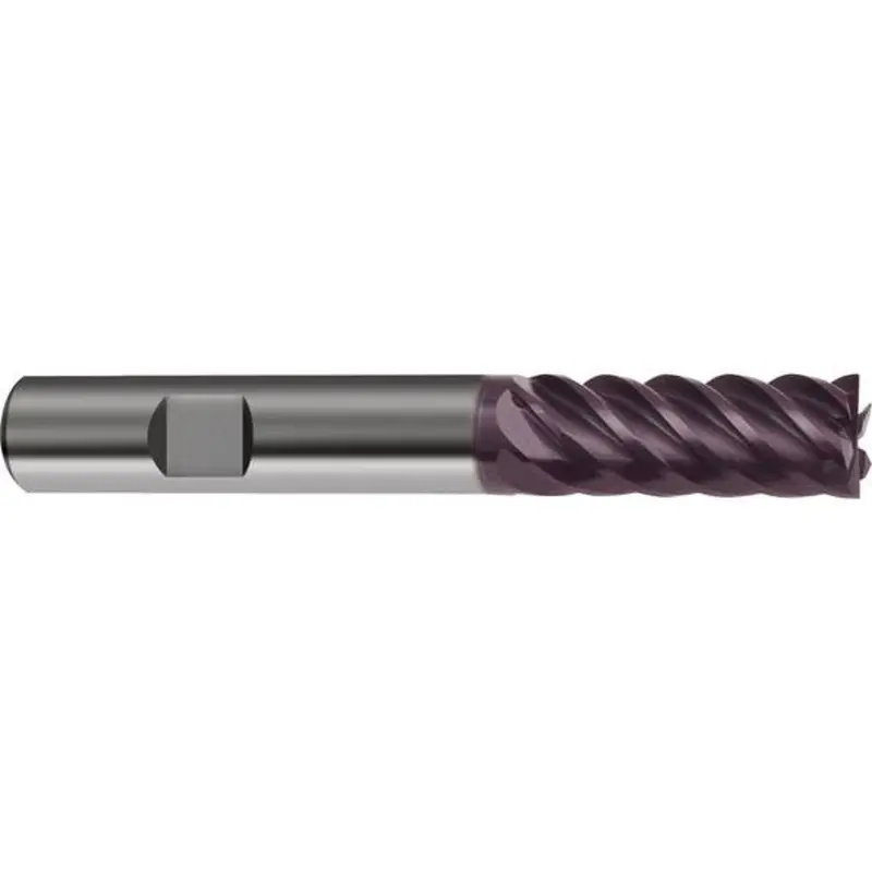 Guhring 6mm 6 Flute Necked Extended Reach Fire Coated Weldon Shank End Mill