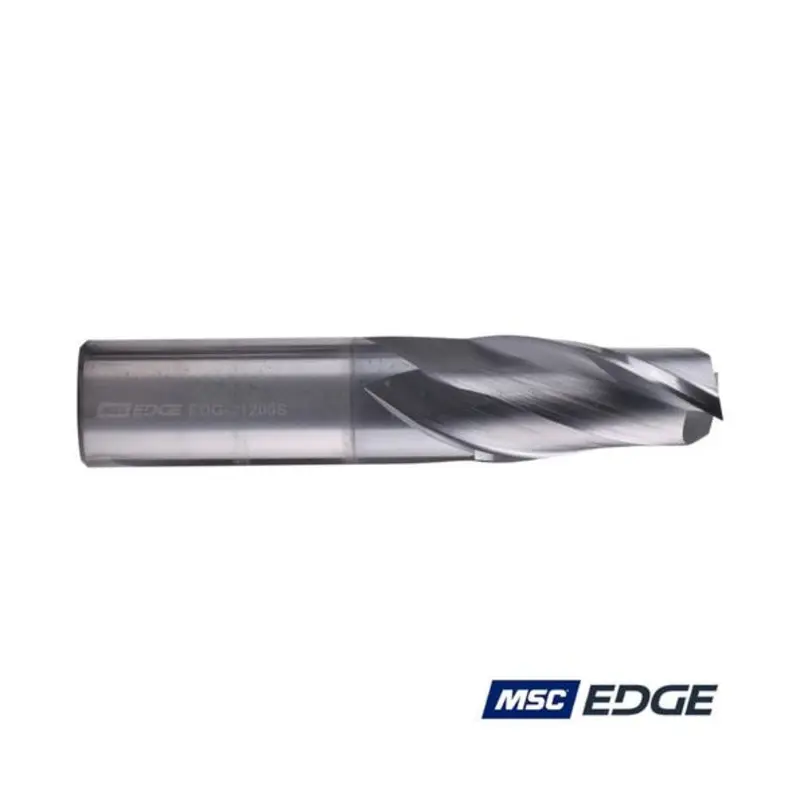 MSC Edge 20mm 2 Flute Solid Carbide AlCrSiN Coated Standard Length End Mill