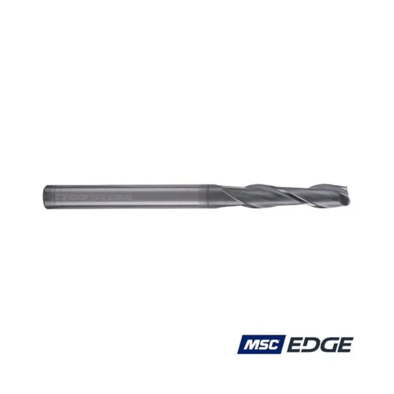 MSC Edge 6mm 2 Flute Solid Carbide AlCrSiN Coated Extended Flute End Mill