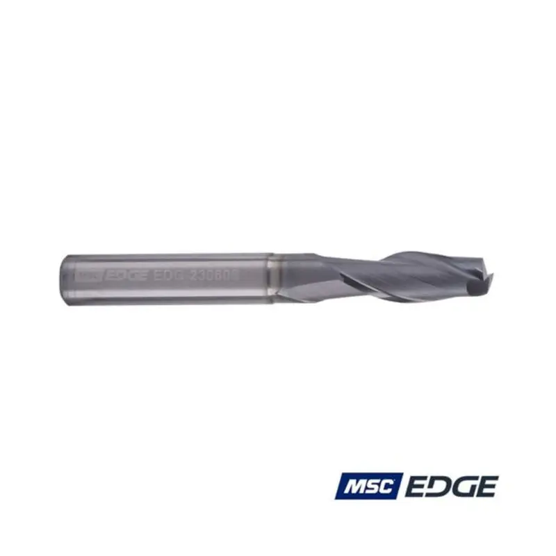 MSC Edge 6mm 2 Flute Solid Carbide AlCrSiN Coated Extended Reach End Mill