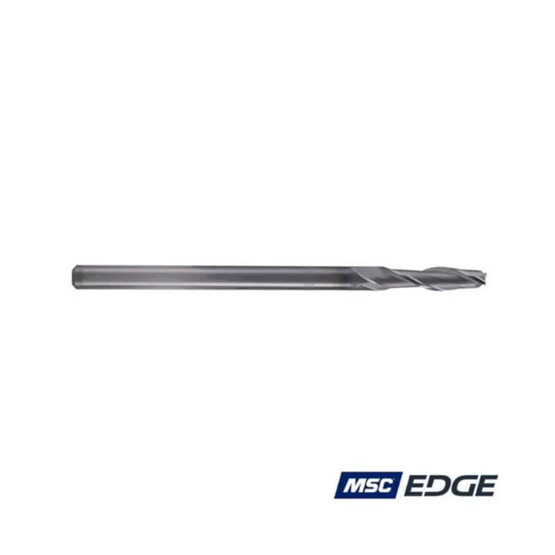 MSC Edge 3mm 2 Flute Solid Carbide AlCrSiN Coated Standard Length End Mill