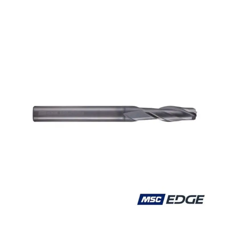 MSC Edge 5mm 2 Flute Solid Carbide AlCrSiN Coated Standard Length End Mill