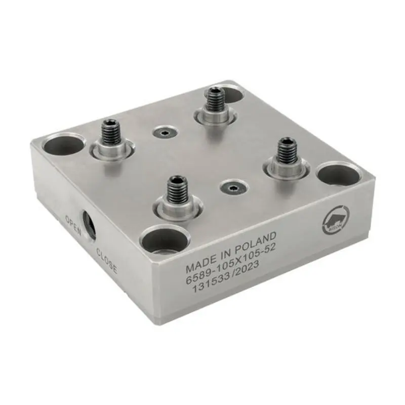Bison 6589 Precision Vice Quick Fix Mounting Base Plates  | MSC Industrial Supply Co.